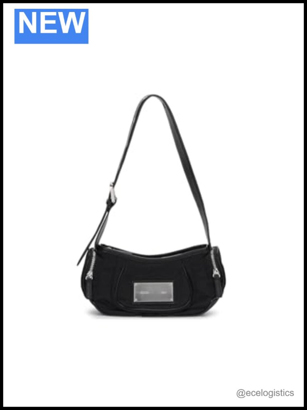 Women's Round Crossbody Bag with Accordion Design and Card Slots